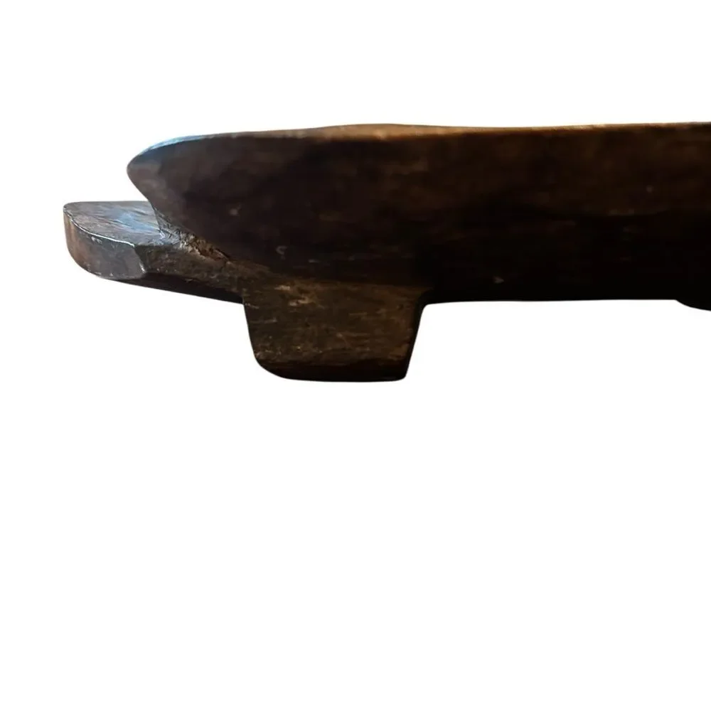 Vintage South African Craved Meat Tray
